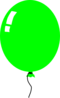 Green Balloon Clip Art