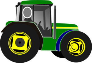 Green Tractor Clip Art at Clker.com - vector clip art online, royalty ...