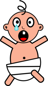 Crying Baby Clip Art