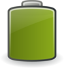 Full Battery Clip Art