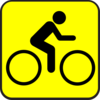 Bike Sign Clip Art