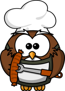Owl Cook Clip Art