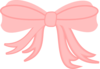 Pink Bow Clip Art