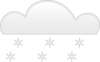 Snowfall Clip Art