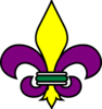 Fleur De Lis Mardi Gra Clip Art