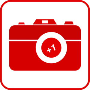 Red Camera Symbol Clip Art