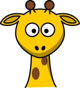 Giraffe Head No Body Clip Art