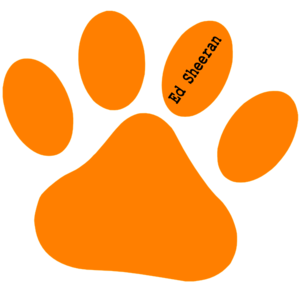 Download Orange Pet Paw Clip Art at Clker.com - vector clip art ...