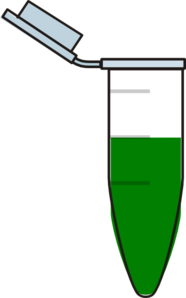 1ml Eppendorf Tube (dark Green) Clip Art