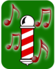 Barbershop Quartet (abstract) Clip Art