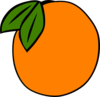Totetude Orange Fruit Clip Art