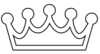 Crown Stencil Clip Art