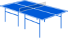 Table Tennis Table Clip Art