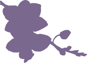 Purple Orchid Clip Art