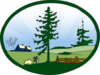 Country Scene Redone Clip Art