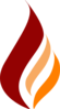 R&o&b  Flame Logo Clip Art