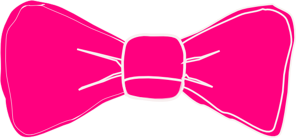 Pink Bow Clip Art at Clker.com - vector clip art online, royalty free