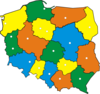 Map Of Poland 2 Clip Art