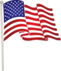 United States Waving Flag Clip Art