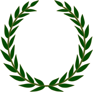 Olive Branch Monogram Clip Art