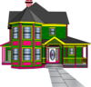 Aabbaart Njoynjersey Mini-car Game House #3 Clip Art