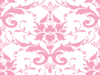 Pink Damask Giant Background Clip Art