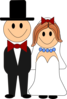 Bride And Groom Clip Art