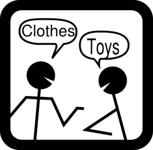 Clothes And Toys Clip Art