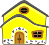 Yellow House Clip Art