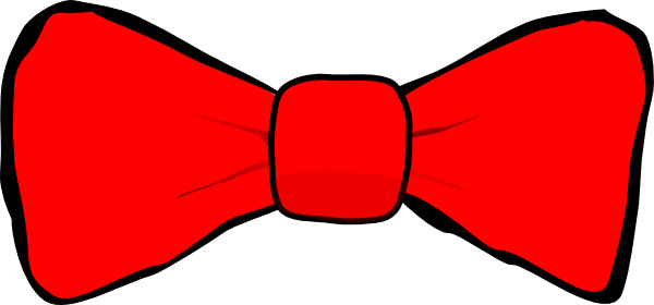 Bow Tie Red Clip Art at Clker.com - vector clip art online, royalty ...