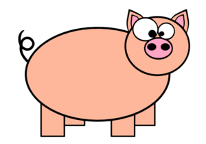 Cartoon Pig 2 Clip Art