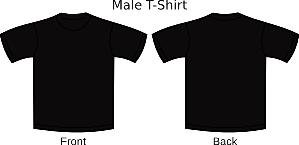 Black Tshirt Clip Art at Clker.com - vector clip art online, royalty ...