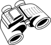 Binoculars Clip Art