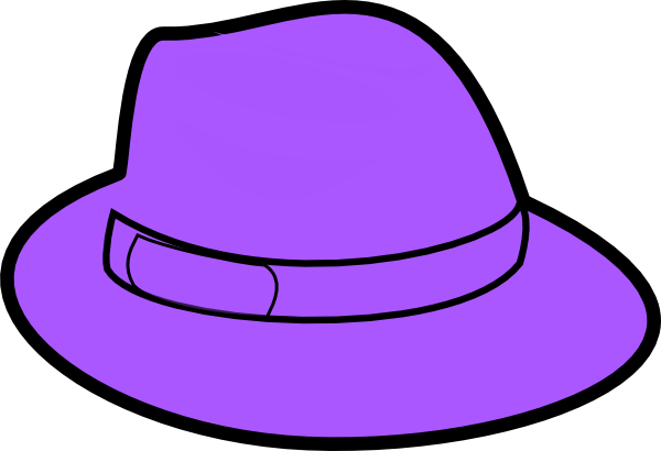Purple Hat Clip Art at Clker.com - vector clip art online, royalty free ...