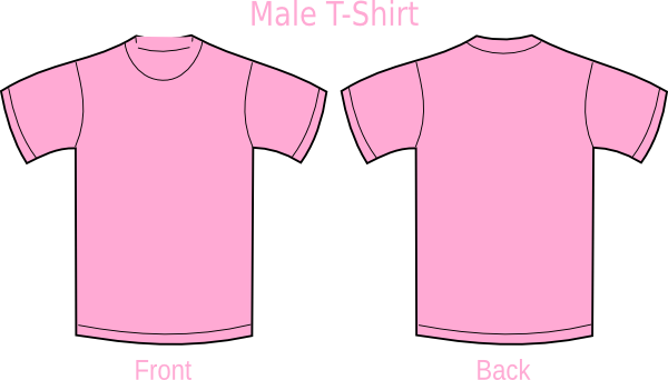 Download Pink Tshirts Clip Art at Clker.com - vector clip art ...