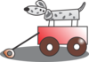 Toy Wagon Clip Art