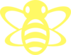 Yellow Bumble Bee Clip Art