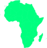 Green Africa Clip Art