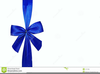 Christmas Present Bow Clipart Image