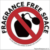 Fragrance Free Zone Clipart Image