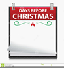 Christmas Calendar Clipart Image