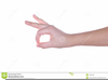 Ok Hand Sign Clipart Image