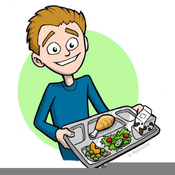 School Lunch Tray Clipart