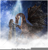 Fantasy Dragon Clipart Image