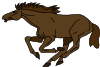 Running Horse Clip Art