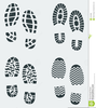 Shoe Prints Animated Clipart Image