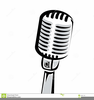 Old Microphone Clipart Image