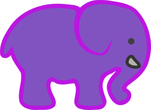 Baby Elephant Clip Art