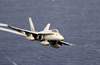 An F/a-18a Hornets Fly Over The Western Pacific Ocean During Flight Operations. Image