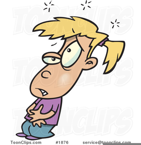 Cat On Tummy Clipart Image